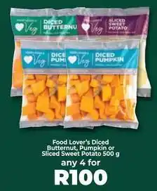 Food Lover's Market Food lover's diced butternut, pumpkin or sliced sweet potato offer