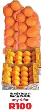 Food Lover's Market Naartjie trays or orange pockets offer