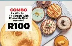 Food Lover's Market Milk tart, tartlets with chocolate base offer