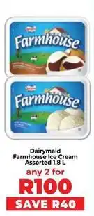 Food Lover's Market Dairymaid - farmhouse ice cream offer