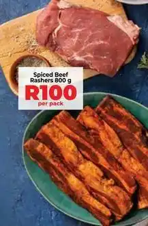 Food Lover's Market Spiced beef rashers offer