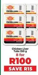 Food Lover's Market Rainbow - chicken liver tubs offer