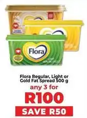 Food Lover's Market Flora - regular, light or gold fat spread offer