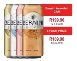 Johnny's Liquor Hypermarket Bernini Assorted CAN offer
