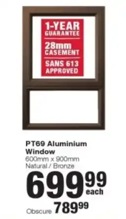 Build It PT69 Aluminium Window offer
