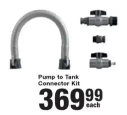 Build It Pump to Tank Connector Kit offer