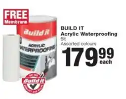 Build It Build it Acrylic Waterproofing Assorted offer