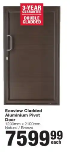 Build It Ecoview Cladded Aluminium Pivot Door offer