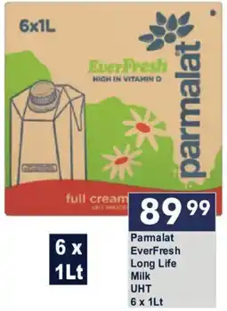 President Hyper Pamalat EverFresh Long Life Milk UHT offer