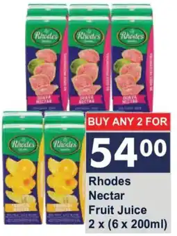 President Hyper Rhodes Nectar Fruit Juice offer