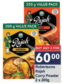 President Hyper Robertsons Rajah Curry Powder offer