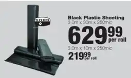 Build It SABS Black Plastic Sheeting offer