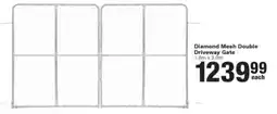 Build It Diamond Mesh Double Driveway Gate offer