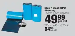 Build It Blue / Black DPC Sheeting offer