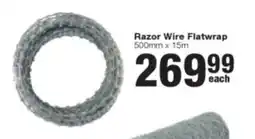 Build It Razor Wire Flatwrap offer