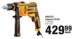 Build It INGCO Impact Drill offer