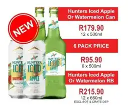 Johnny's Liquor Hypermarket Hunter's Iced Apple offer