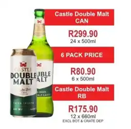 Johnny's Liquor Hypermarket Castle Double Malt offer