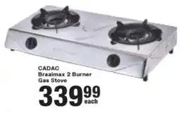 Build It CADAC Braaimax 2 Burner Gas Stove offer