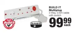Build It BUILD IT Multiplug offer