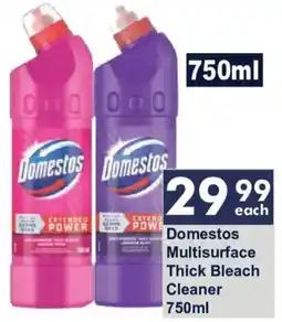 President Hyper Domestos Multisurface Thick Bleach Cleaner offer