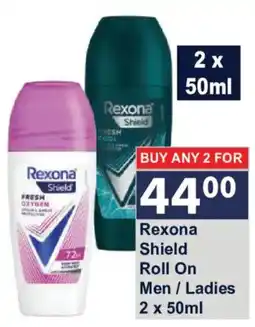 President Hyper Rexona Shield Roll On Men / Ladies offer