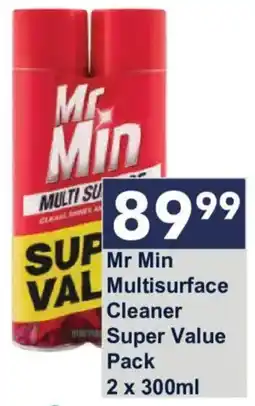President Hyper Mr Min Multisurface Cleaner offer
