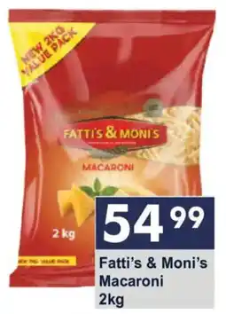 President Hyper Fatti's & Moni's Macaroni offer