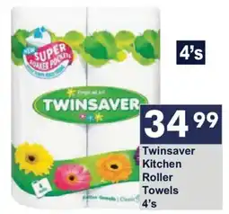 President Hyper Twinsaver Kitchen Roller Towels offer