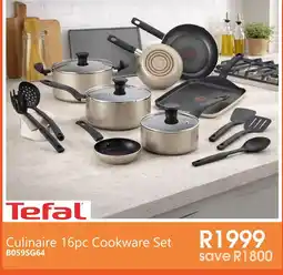 Tafelberg Furnishers Tefal Culinaires 16pc Cookware Set offer