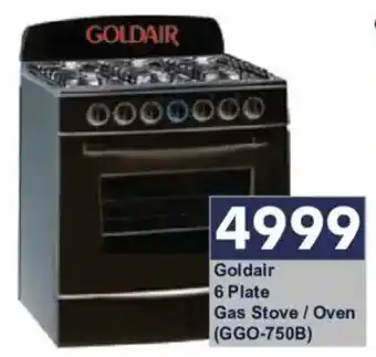 President Hyper Goldair 6 Plate Gas Stove / Oven offer