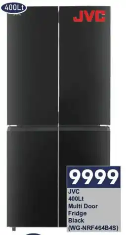 President Hyper JVC 400Lt Multi Door Fridge Black offer