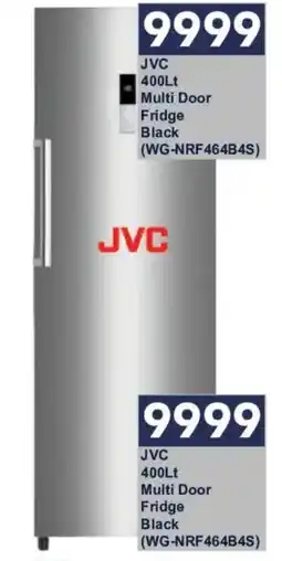 President Hyper JVC 400Lt Multi Door Fridge Black offer