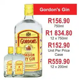 Johnny's Liquor Hypermarket Gordon's Gin offer