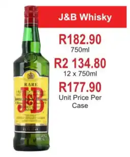 Johnny's Liquor Hypermarket J&B Whisky offer