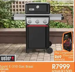Tafelberg Furnishers Weber Spirit E-310 Gas Braai offer
