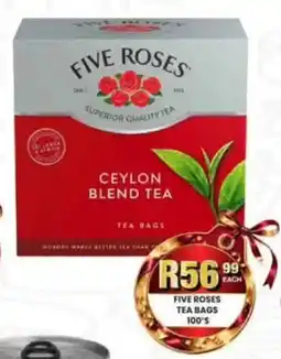 Take 'n Pay Five Roses Ceylon Blend Tea Tea Bags offer