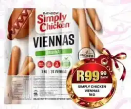 Take 'n Pay Simply Chicken Viennas offer