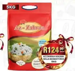 Take 'n Pay Az - Zahraa Golden Sella Basmati Rice offer