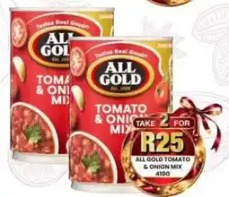 Take 'n Pay All Gold Tomato & Onion Mix offer