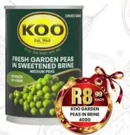 Take 'n Pay KOO Garden Peas in Brine offer
