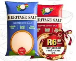 Take 'n Pay Heritage Salt Fine/Coarse offer