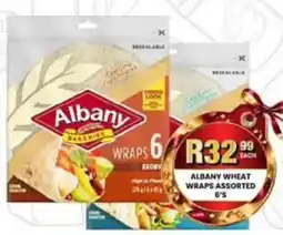 Take 'n Pay Albany Wheat Wraps Assorted offer