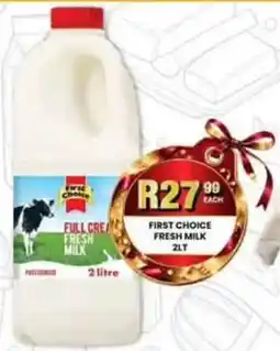 Take 'n Pay First Choice Full Cream Fresh Milk offer