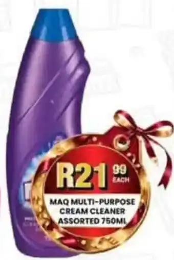 Take 'n Pay MAQ MULTI-PURPOSE CREAM CLEANER Assorted offer
