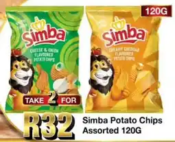 Take 'n Pay Simba Potato Chips Assorted offer
