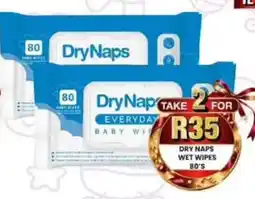 Take 'n Pay DryNaps Everyday Baby Wipes offer