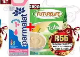 Take 'n Pay Parmalat Growth Milk + Futurelife Tots offer