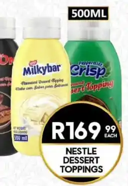 Take 'n Pay Nestle Dessert Toppings offer