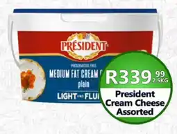 Take 'n Pay President Cream Cheese Assorted offer